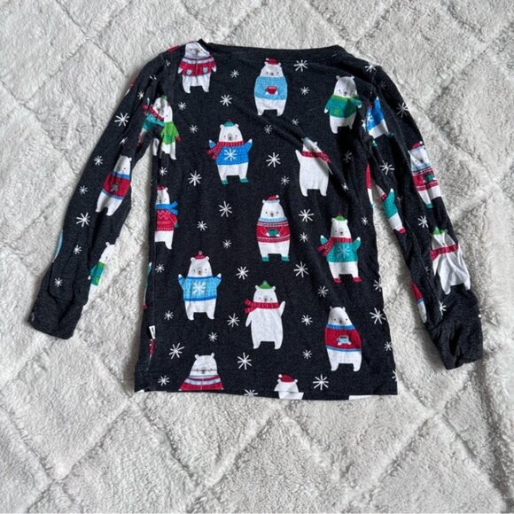 Little Sleepies | Christmas Polar Bear Pals Two Piece Pajama Set | Size 2T - Picture 4 of 7